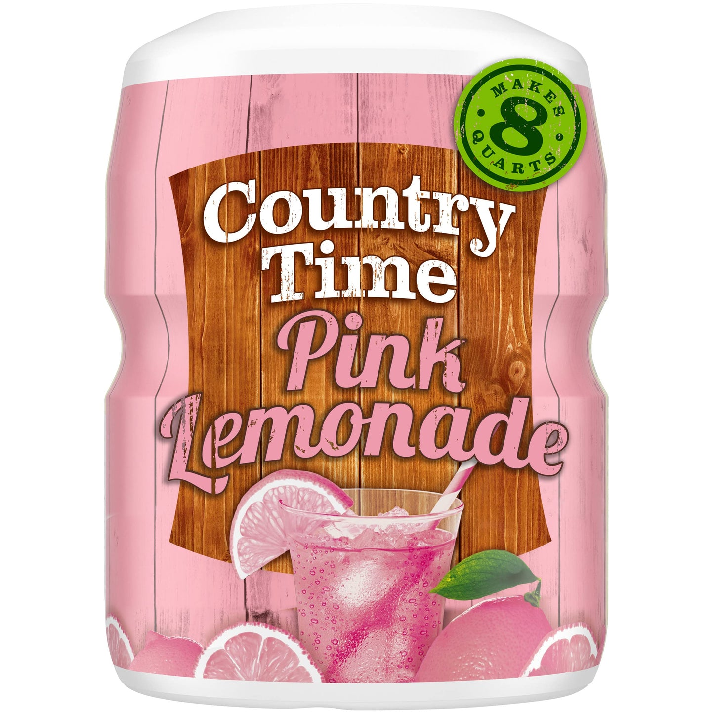 Country Time Pink Lemonade Naturally Flavored Powdered Drink Mix 1 Count 19 oz Canister