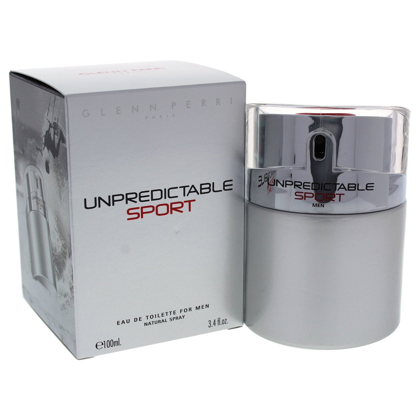 Glenn Perri Eau de Toilette Spray for Men, Unpredictable Sport, 3.4 Ounce
