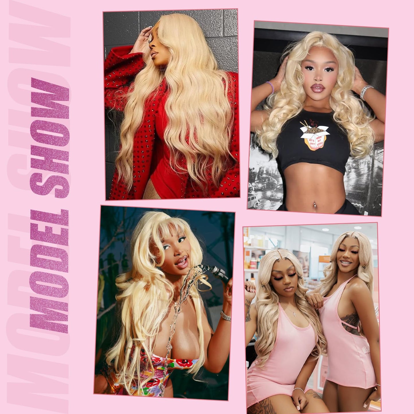 Shciyair 26 Inch 613 Lace Front Wig Human Hair 200 Density Blonde Wig Human Hair Body Wave Blonde Lace Front Wigs Human Hair Pre