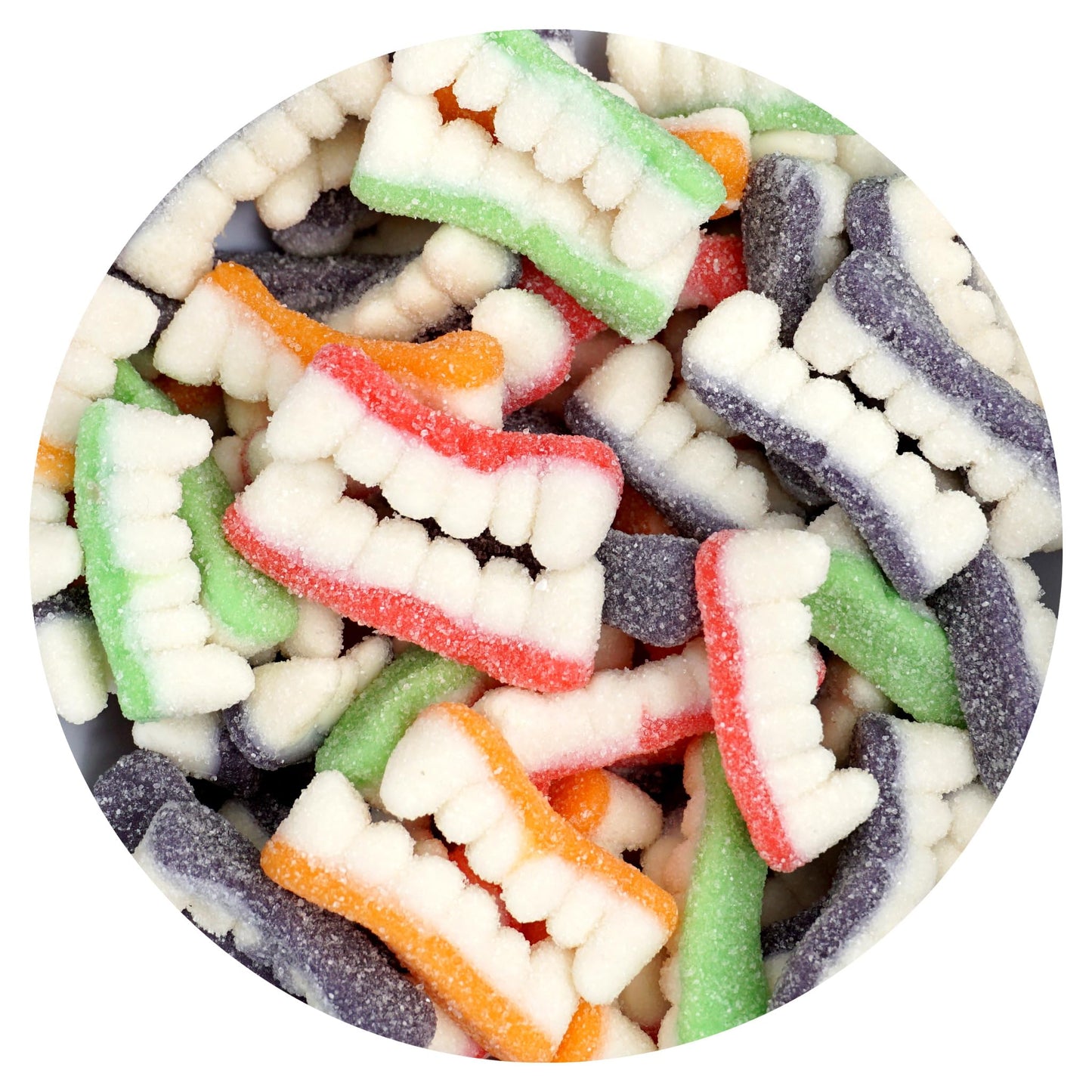 Gummi Fangs Candy 1 Pound Bulk Halloween Candy Bag Vampire Teeth Halloween Gummies