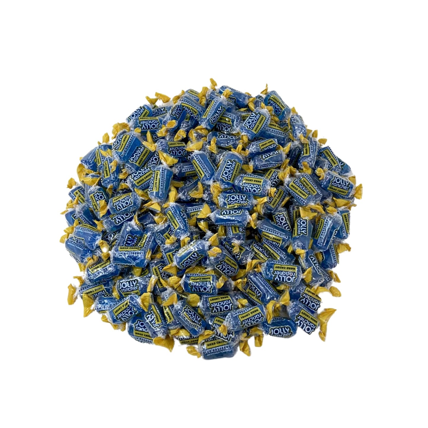 Jolly Ranchers Hard Candy 3lbs- All Blue Raspberry Individually Wrapped Delicious Fresh Candy 48oz (Packaging Might Vary)