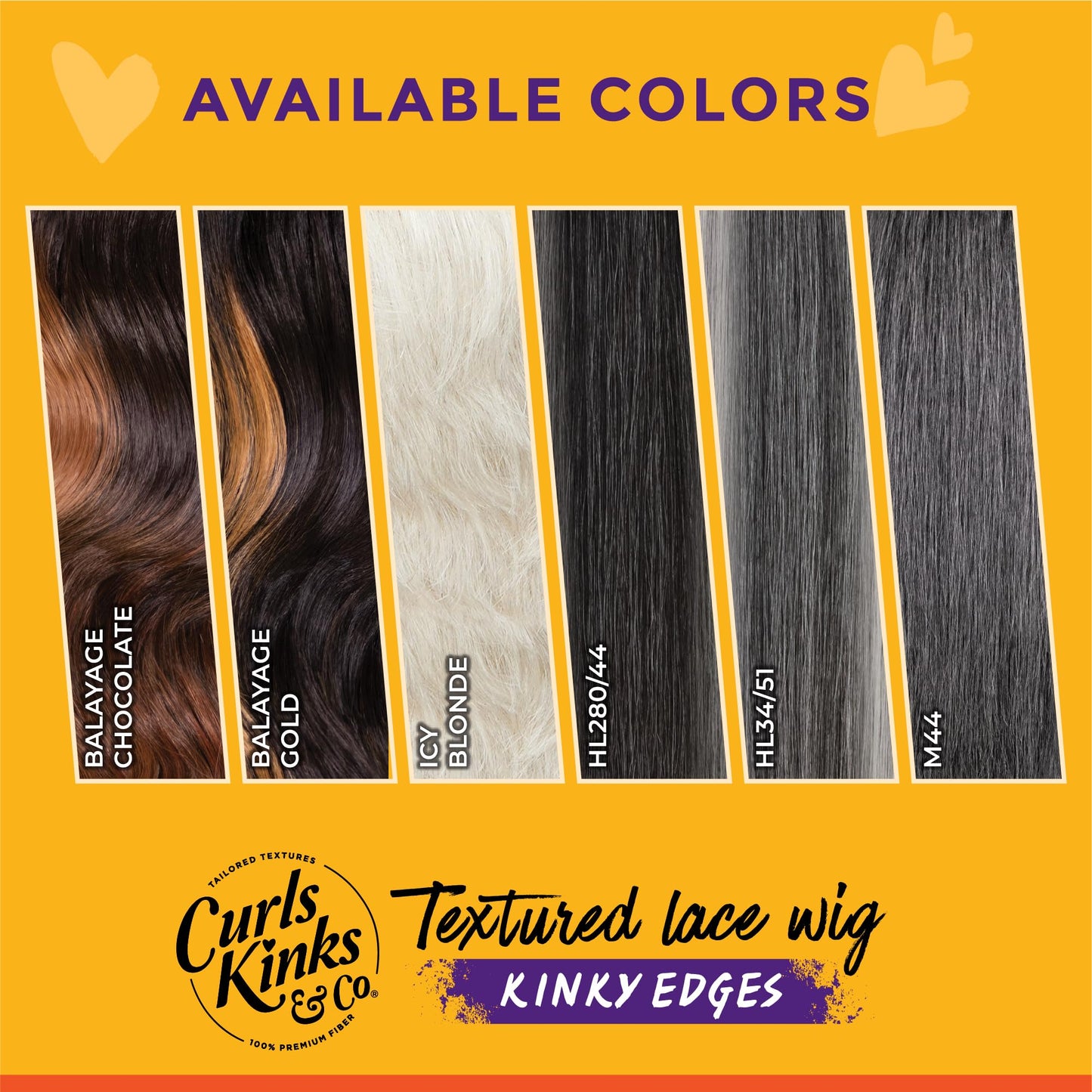 Sensationnel Curls Kinksandco Kinkyedges Wig - Kinky Volume Curl 14 Inch Y Part Lace Natural Kinkytexture Edged Hairline for Nat