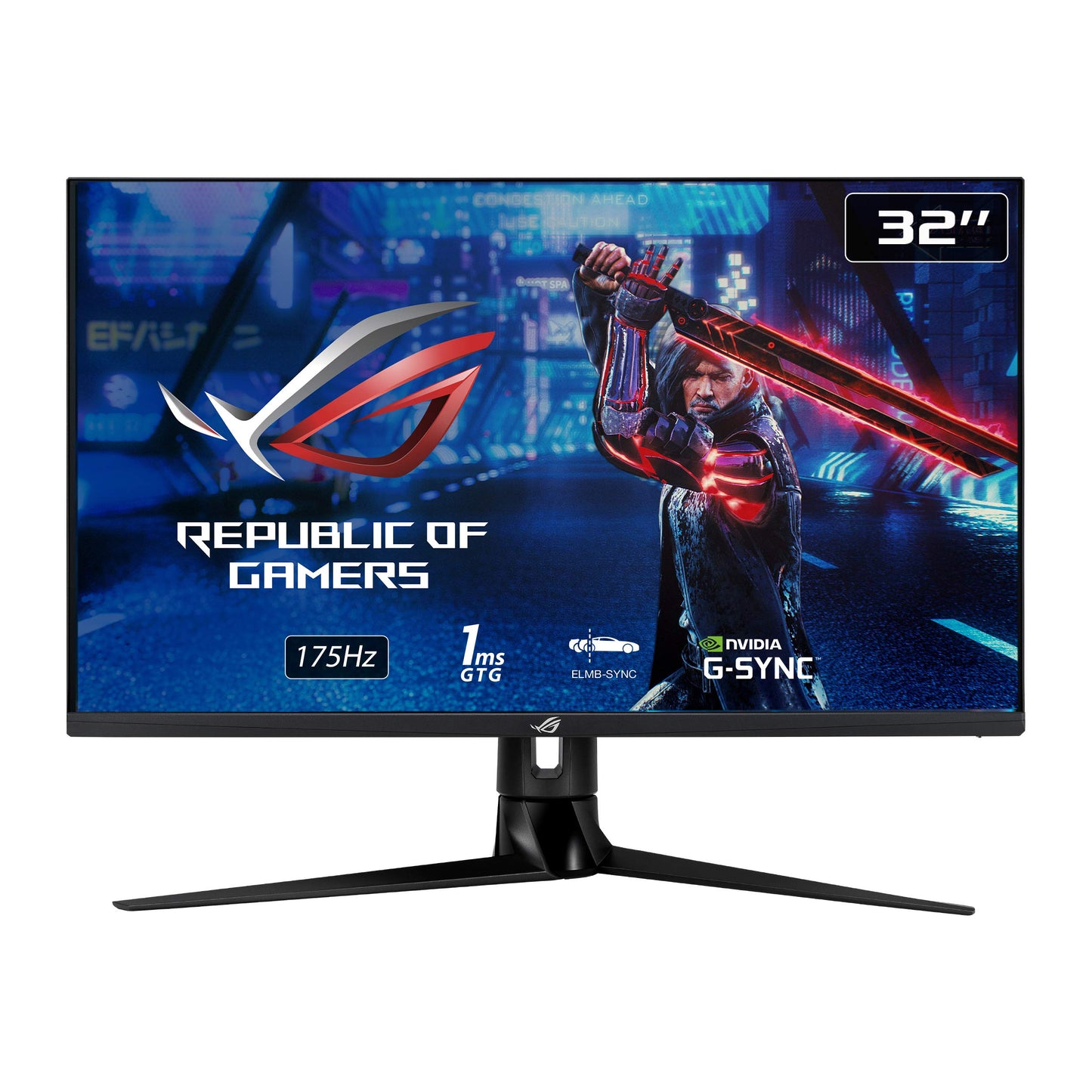 ASUS ROG Swift PG329Q 32 Gaming Monitor, 1440P WQHD (2560x1440), Fast IPS, 175Hz (Supports 144Hz), 1ms, G-SYNC Compatible, Ex