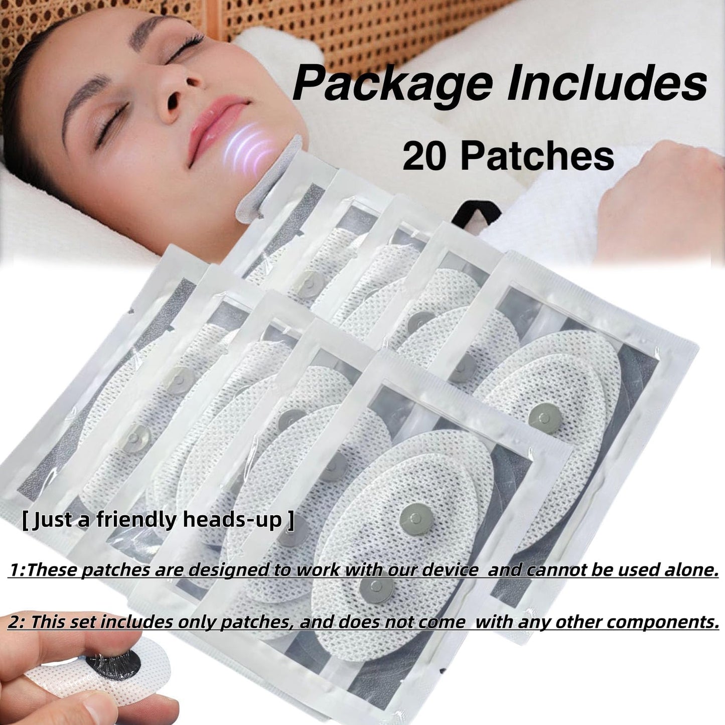 Z3 Pro Snoring Solution Patches,Professional Anti-Snoring Device Patches for Z3 Pro Anti-Snoring Device for Improved Sleep Soundly (1PC*20 Patches)