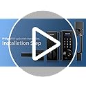 Philips Wi-Fi Smart Lock with Handle, Keyless Entry Keypad Door Lock with Handle, Front Door Deadbolt Set with WiFi Gatewa...