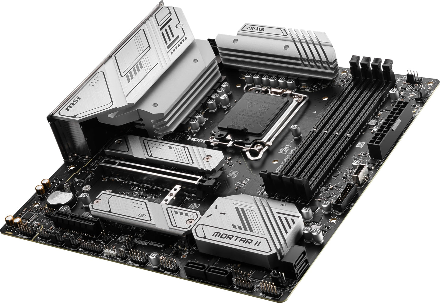 Msi Mag B760M Mortar Wifi Ii Gaming Motherboard (Supports 12Th/13Th/14Th Gen Intel Processors, Lga 1700, Ddr5, Pcie 5.0, M.2, 2.
