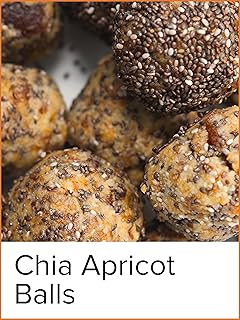 Healthy, Gluten-Free Chia Apricot Protein Balls