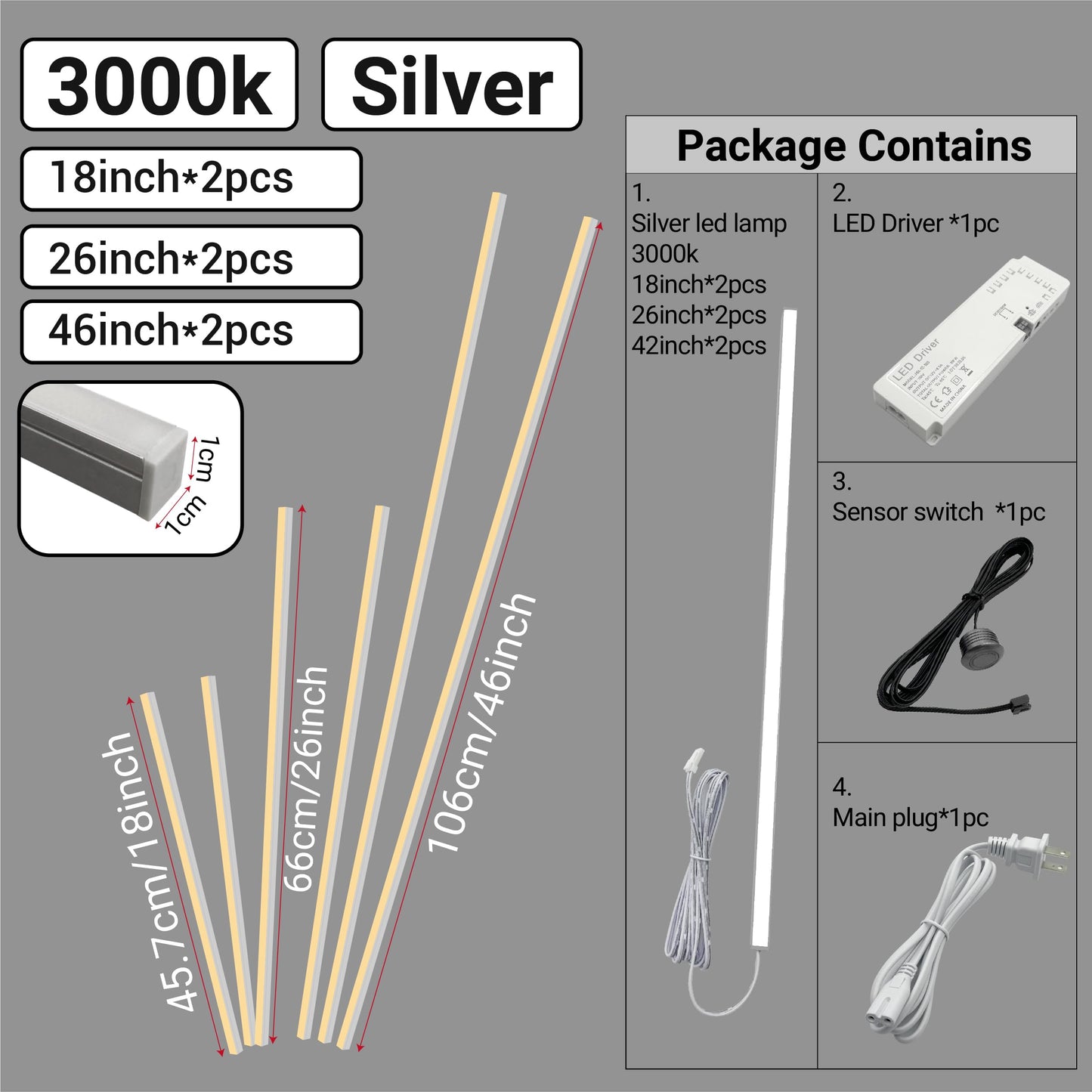 Hamrvl Led Recessed Lighting Dimmable Self-Adhesive Led Strip Lights For Wood Slat Wall Panels 6 Pcs Warm White 3000K Touching Wall Panel Lights Ambient Lighting For Acoustic Panels Cabinets
