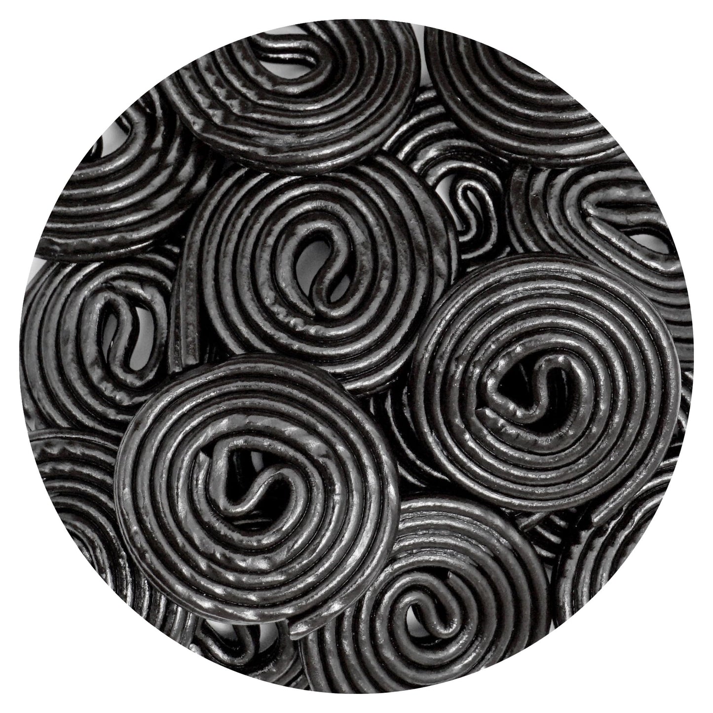 Broadway Black Licorice Wheels Candy, 4.4 Pound Bulk Bag, Licorice Wheels Candy
