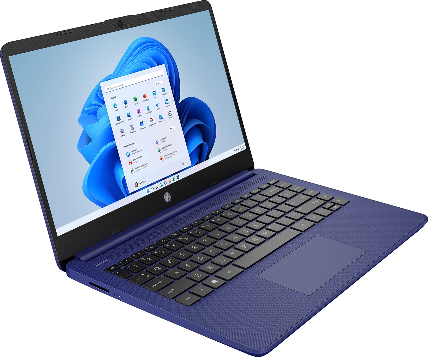 Hp 14 Ultral Light Laptop For Students And Business, Intel Quad-Core N4120, 8Gb Ram, 128Gb Storage(64Gb Emmc+64Gb Micro Sd), 1 Y