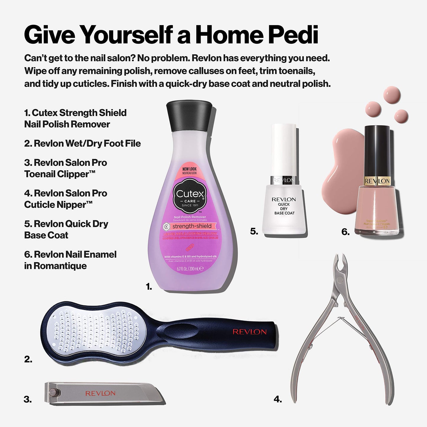 Revlon Nail Enamel, Chip Resistant Nail Polish, Glossy Shine Finish, in Pink, 280 Bubbly, 0.5 oz
