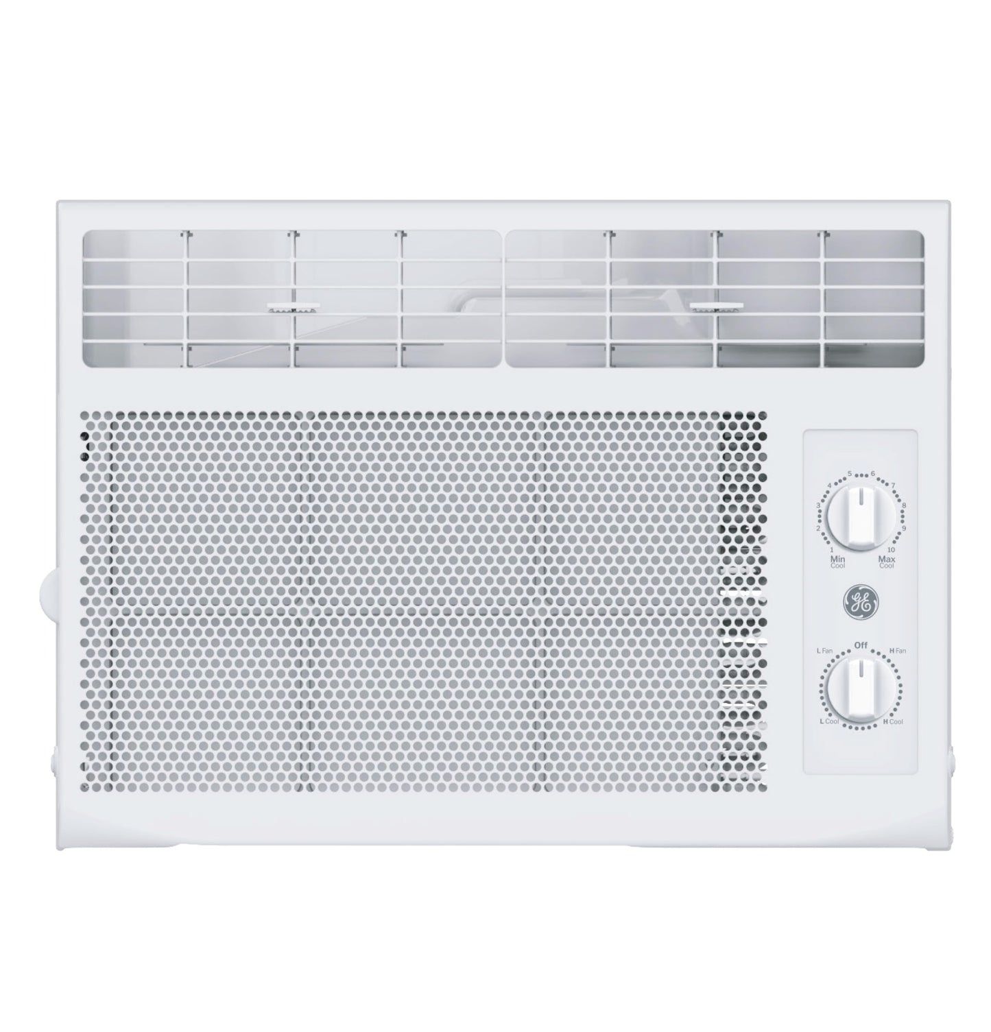 GE Window Air Conditioner Unit, 5,000 BTU for Small Rooms up to 150 sq ft. with Manual Adjustable Fan and Cooling Settings, Perf