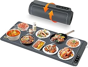 OcePor Warming Mat for Food,(XXL 36"x16") Electric Warming Tray,Extra Large Food Warmer Mat,Warming Pads for Food,Portable...
