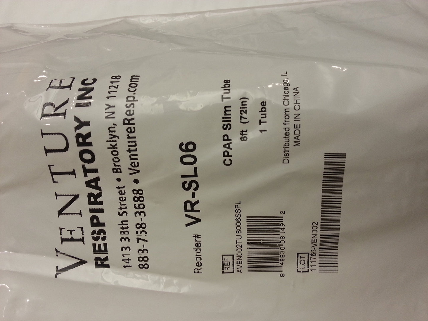 Slimline Tubeing for Resmed Respironics Fisher & Paykel Cpap/Bipap 6'