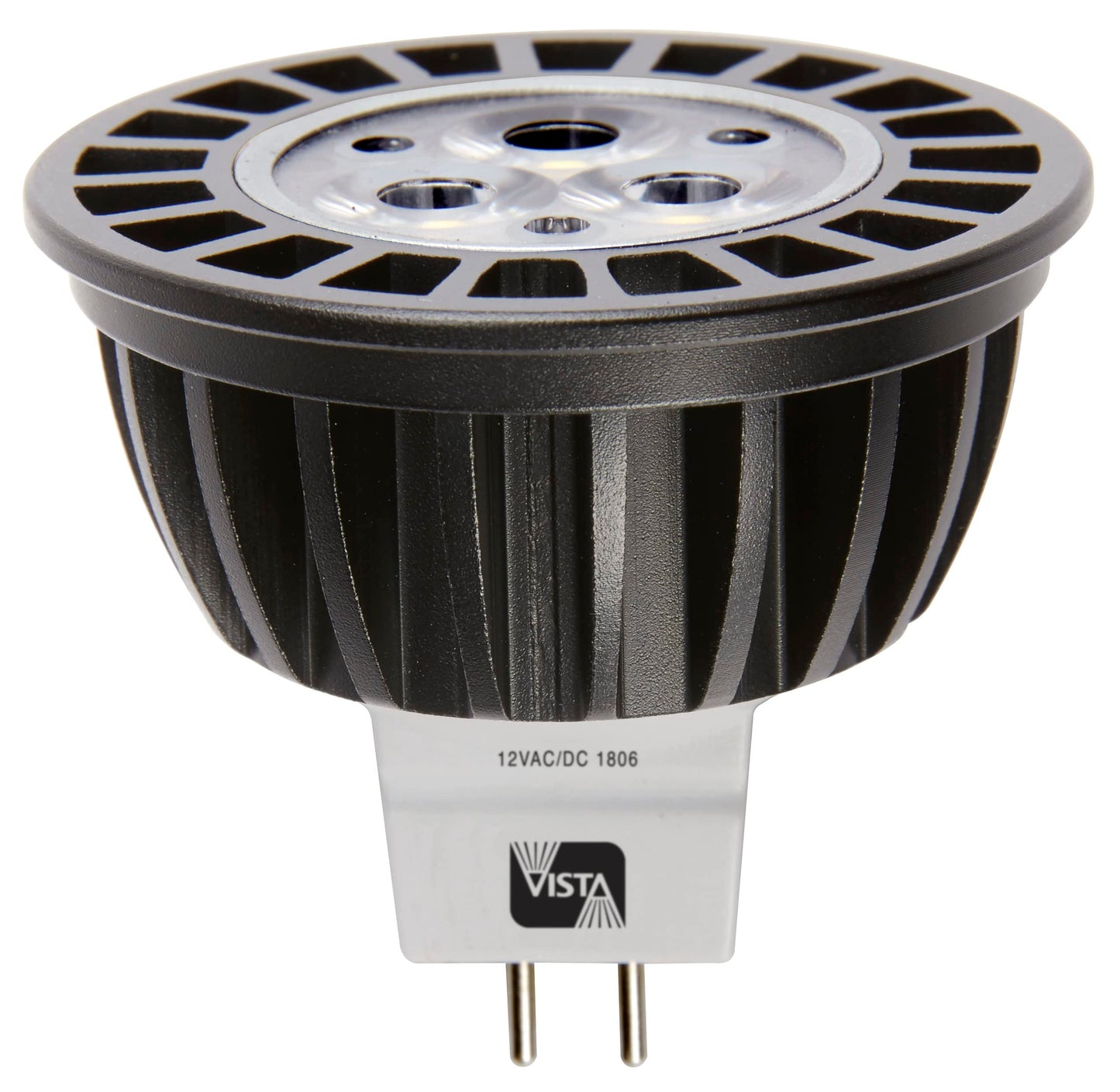 Vista Landscape Lighting LN16-4.5-W-36-A-LED Lamp MR-16 12V 4.5 Watts Warm White 36 Degree 2950K Dimmable Bulb 20W Equivalent LN