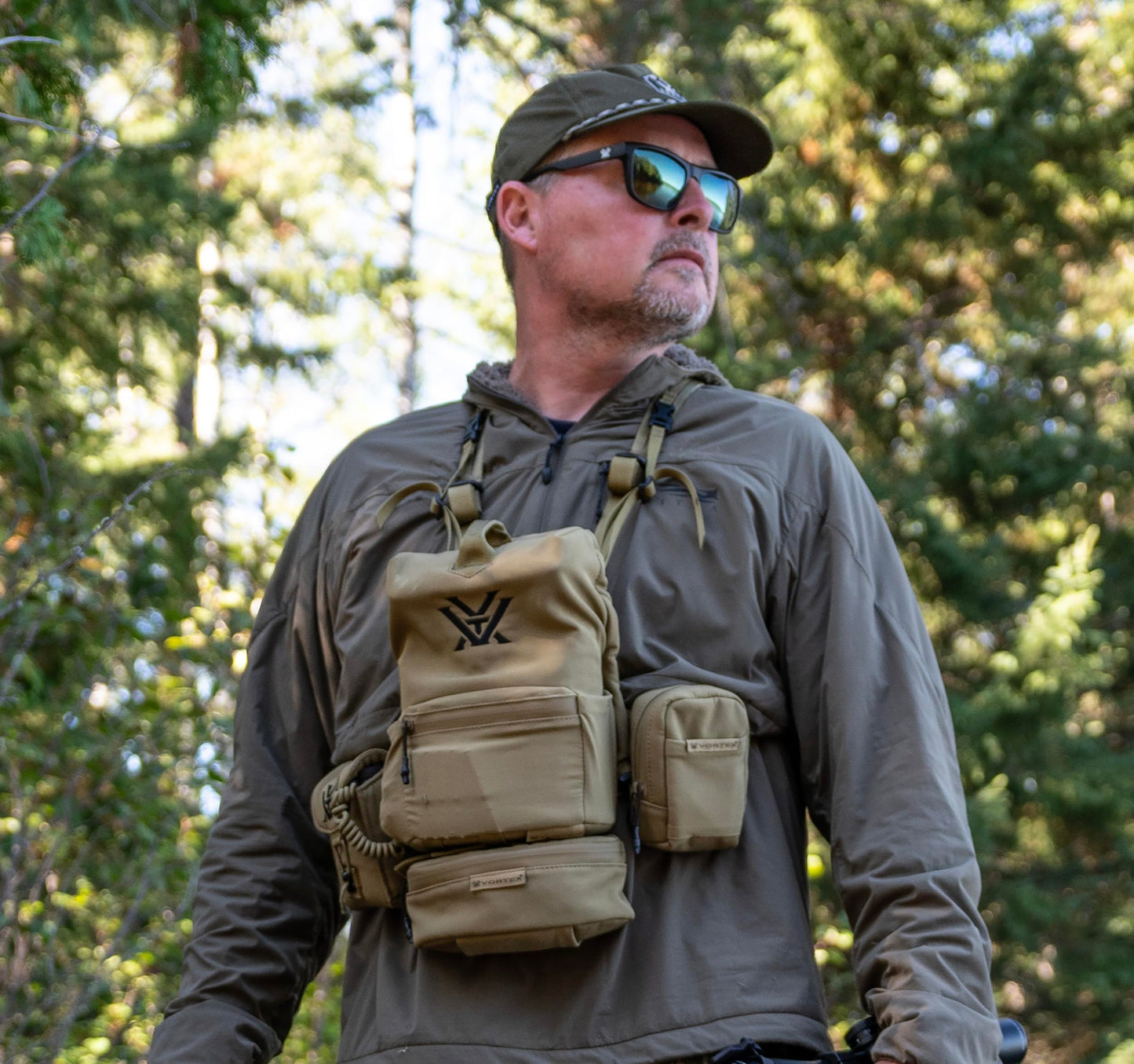 Vortex Optics Glasspak Pro Binocular Harness Large Zipper Pouch Attachment