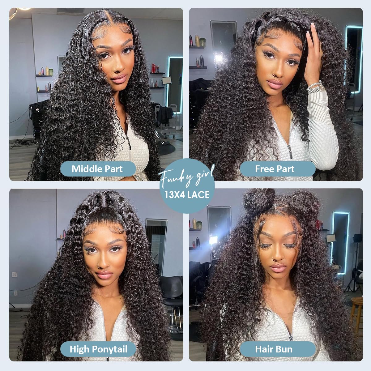 Water Wave 13x4 HD Lace Front Wigs Human Hair 180 Density Wet And Wavy Human Hair Wig Pre Plucked Wigs for Woman With Baby Hair