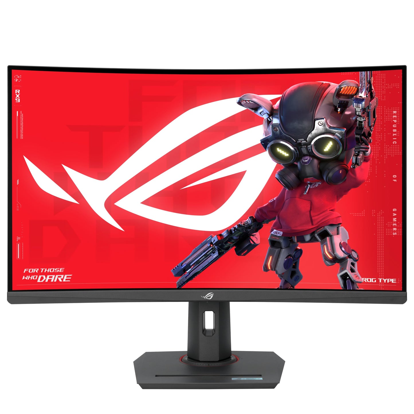 ASUS ROG Strix 32 1440P USB-C Curved HDR Gaming Monitor (XG32WCS) - QHD, 180Hz, 1ms, Fast VA, Extreme Low Motion Blur Sync, F