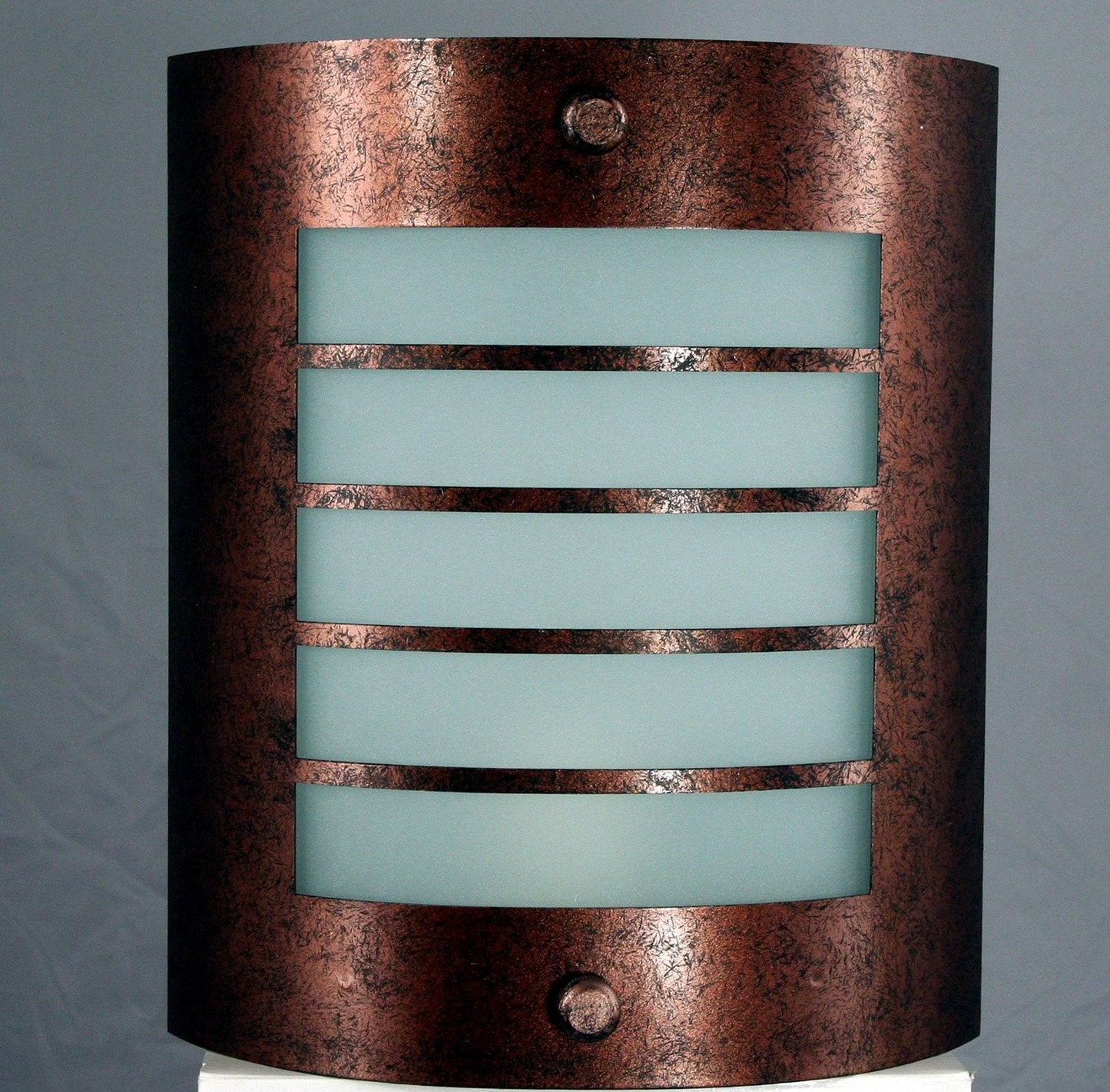 Cal Lighting Wall Lamp, Rust Finish, Metal, 10.50x22x8.50, Model LA-163-RU, Orange Color