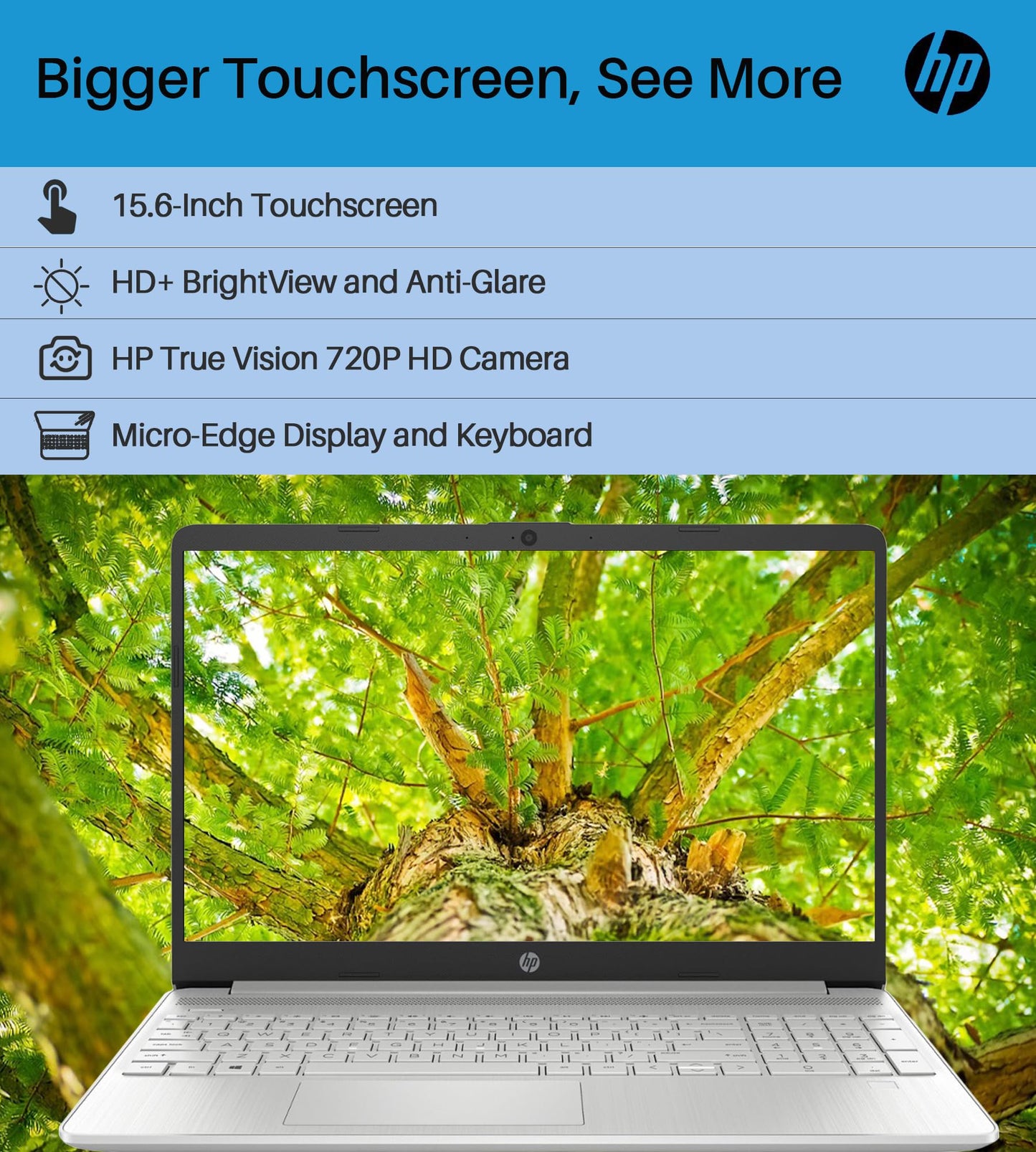 Hp 2024 Newest Touchscreen Laptop, 15.6 Hd Touch, Intel Core I3-1215U (Up To 4.4Ghz, Beat I5-1135G7), 12Gb Ram, 512Gb Ssd, Intel