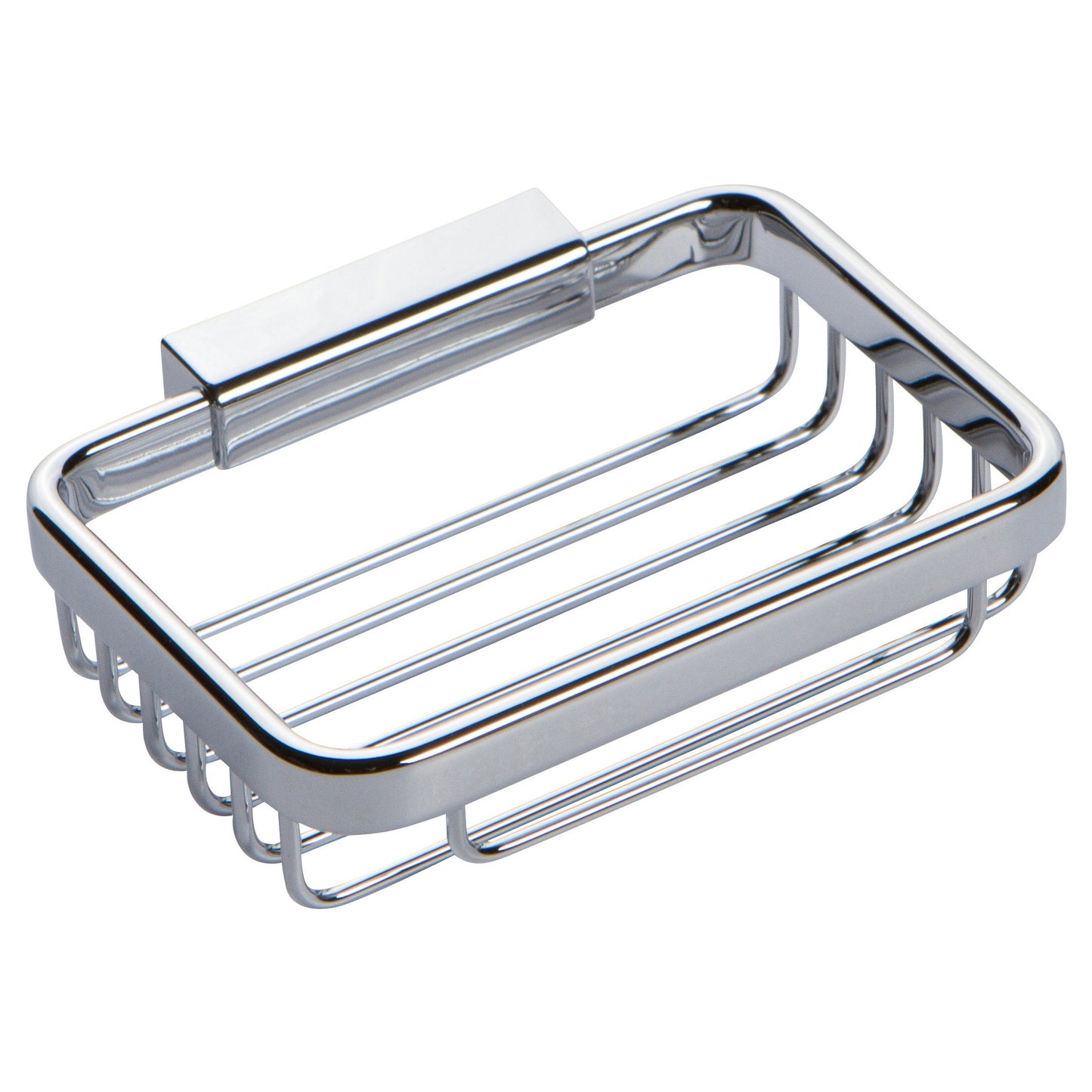 Ginger 550G/PC Hotelier Shower Soap Basket, Polished Chrome