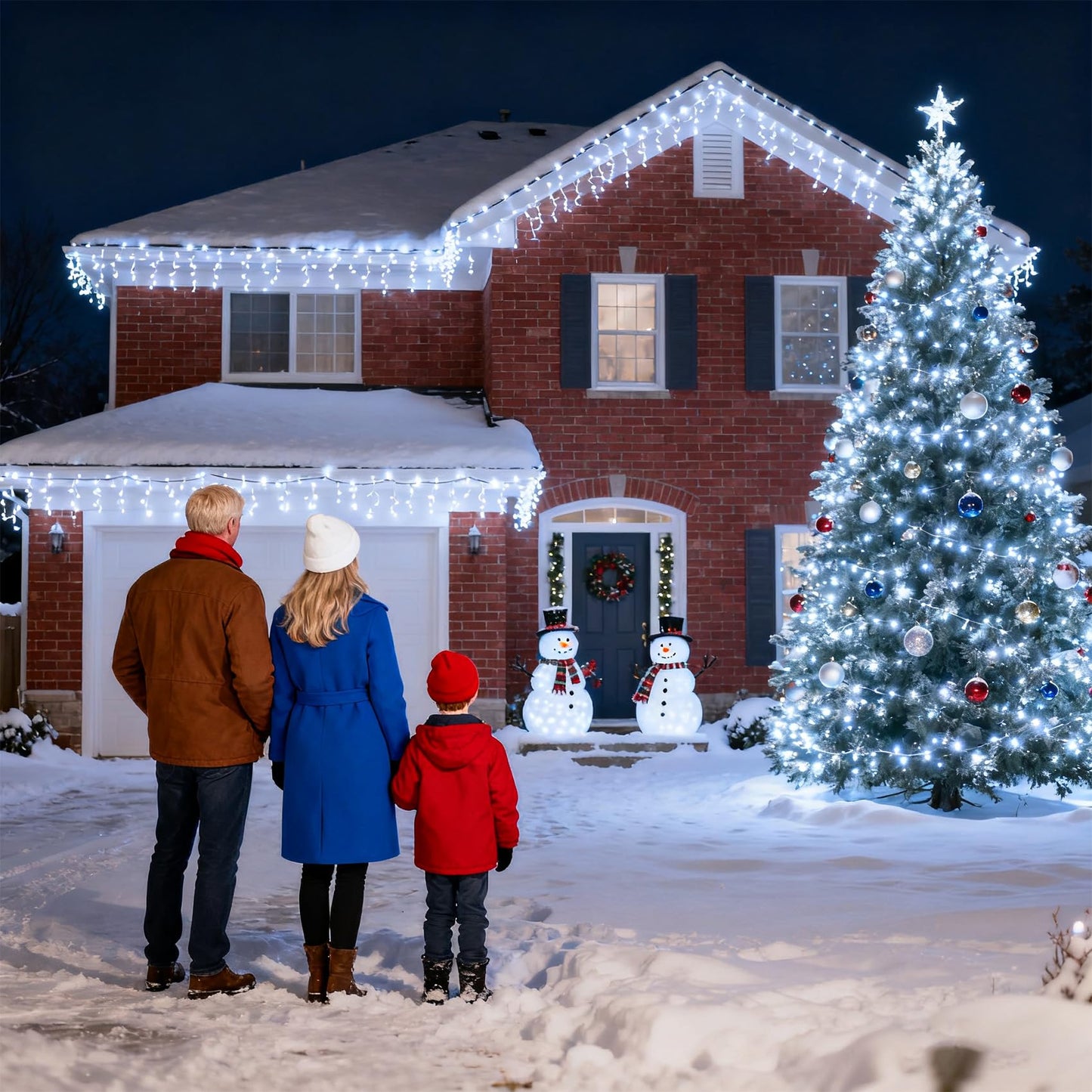 300 Led Christmas Tree Lights Connectable Christmas Lights Indoor With Timer Memory & Dimmable & 12 Modes 75Ft Decoration Fairy String Lights For Outside Bedroom Home Patio Yard Tree Cool White