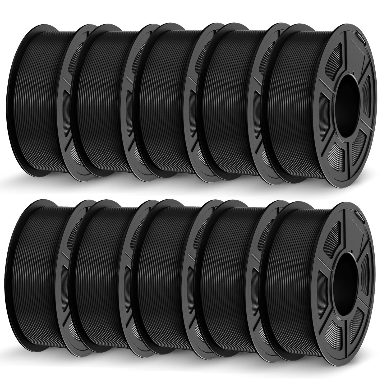 JAYO PETG Filament 1.75mm Bundle 11KG, Strong Toughness PETG 3D Printer Filament, Dimensional Accuracy +/- 0.02 mm, Fits for Mos