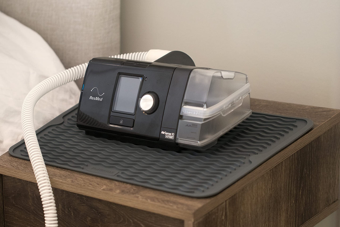 PURDOUX Dust Cover and Protector Mat - Dust Shield and Non-Slip Surface for CPAP Machine