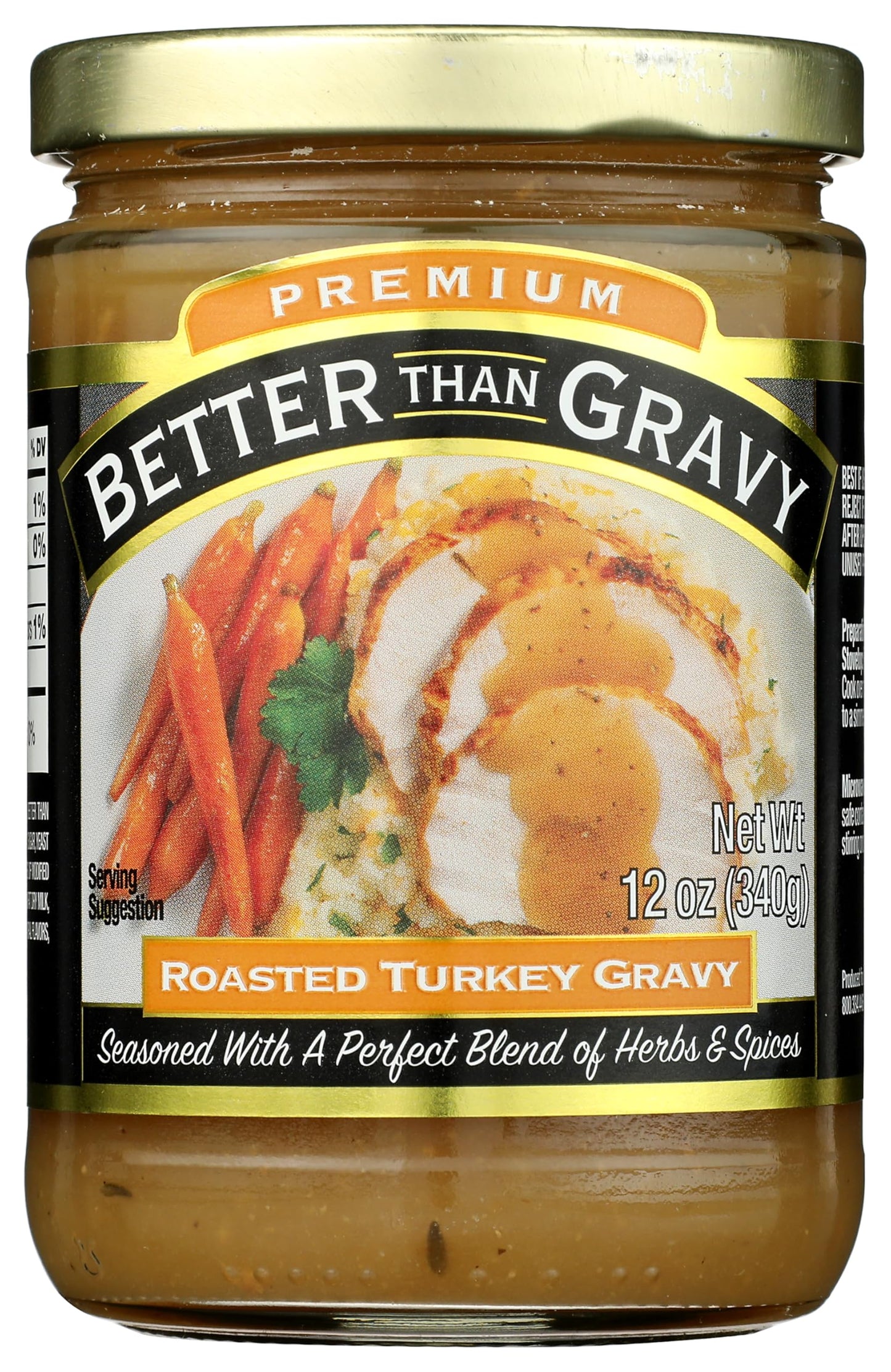 Better Than Gravy Roasted Turkey Gravy 12 OZ
