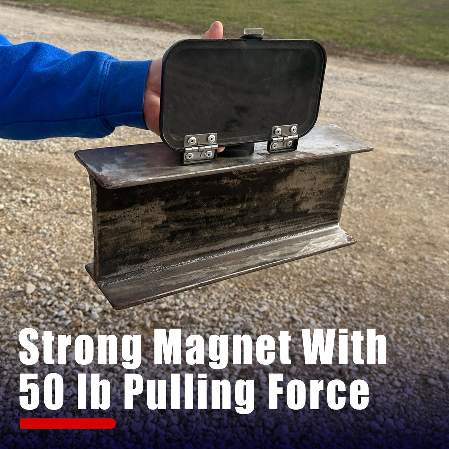 Gearhaul Callhaul Magnetic Phone Mount - Made In Usa, Universal Ultra-Strong 50+ Lbs Hold - Phone Holder For Skid Steer, Mowers,