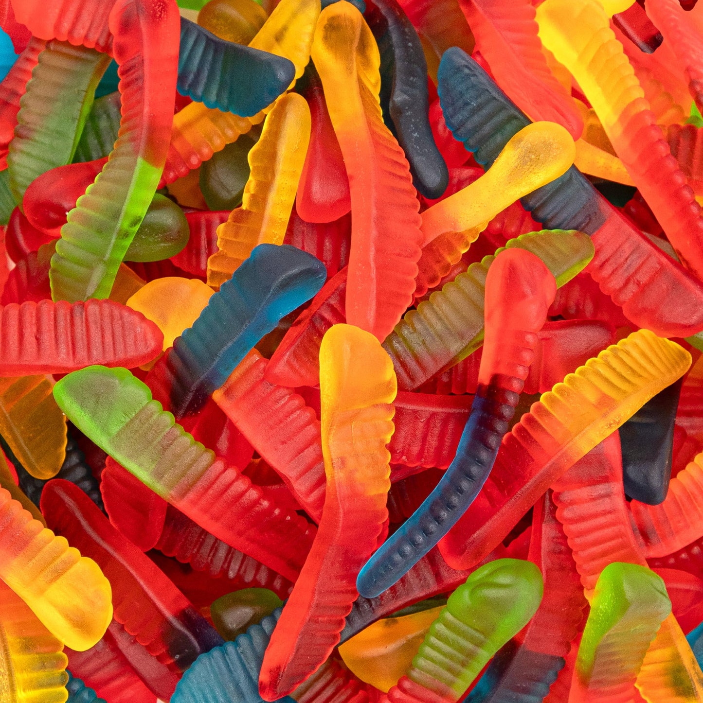 Gummy Worms | 2 Pound Bag | Gummy Candy Made with Real Fruit Juice | Chewy Candy in Assorted Fruit Flavors | Gummies for Buffets Party Favors and Goody Bags