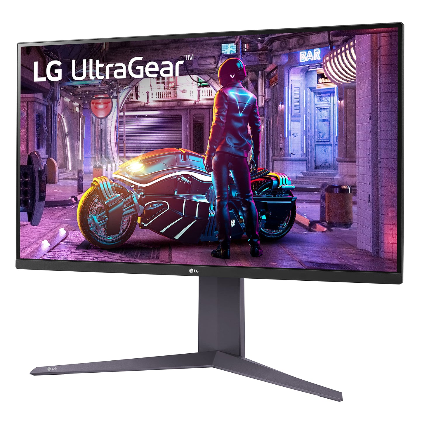 LG 32GQ750-B 32-inch Ultragear 4K UHD (3840 x 2160) Gaming Monitor, 144Hz, 1ms, AMD FreeSync Premium, HDR10, Reader Mode, Built-in Speaker, HDMI, DisplayPort, Tilt/Height/Pivot Stand, Black