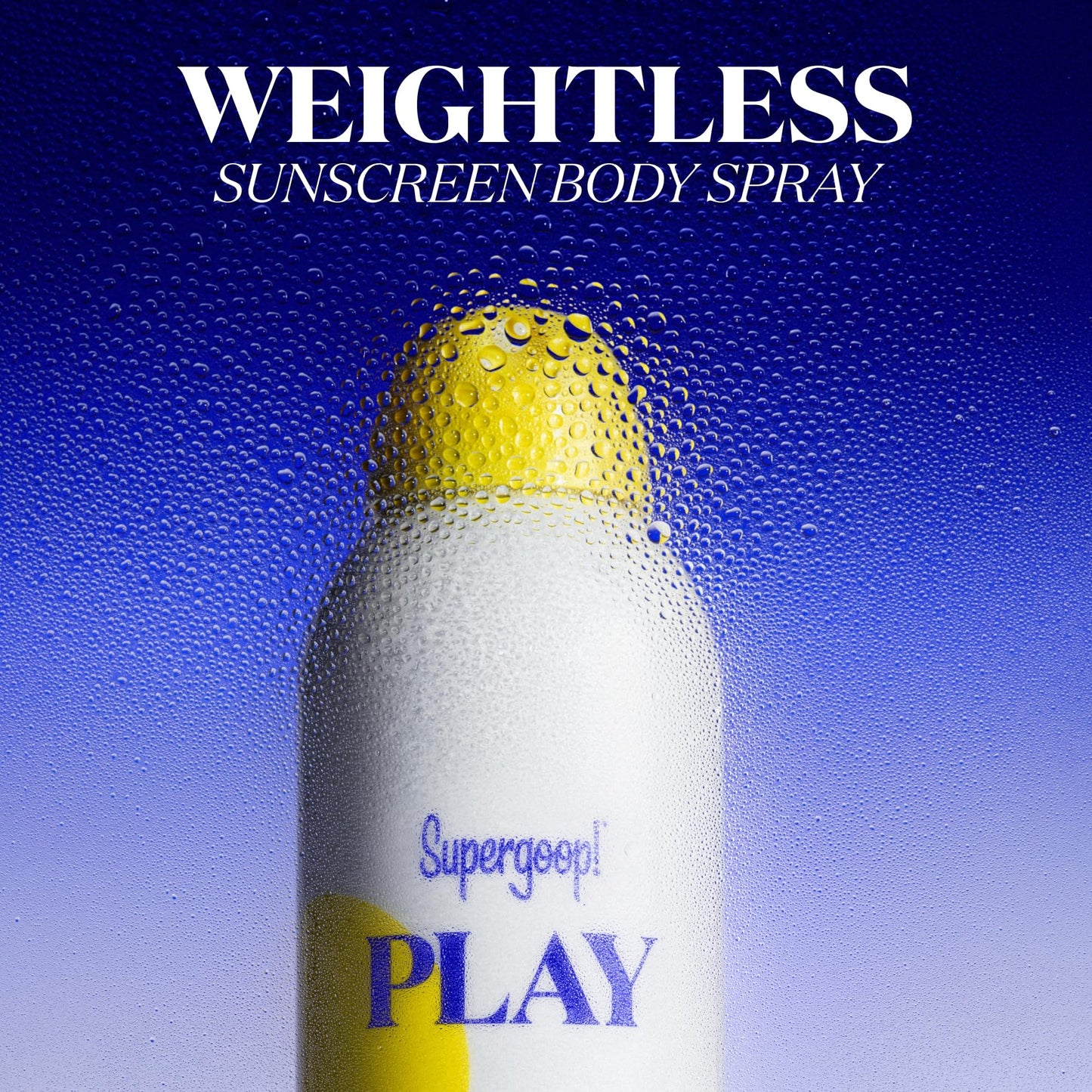 Supergoop! Unseen Sunscreen SPF 50 Invisible Sun Protection for Face (1.7 fl oz) + PLAY Antioxidant Body Mist SPF 50 (6 fl oz) -