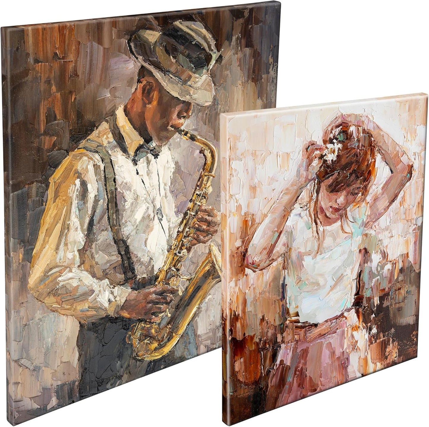 Centurion Deluxe Professional Oil Primed Linen Stretched Canvas, 11oz Linen, 6x6 - Box of 6, 0.67" Deep Canvases, Kiln-Dried Stretchers, Back Stapled, Premium Medium Weight Canvas for Oil Paintings