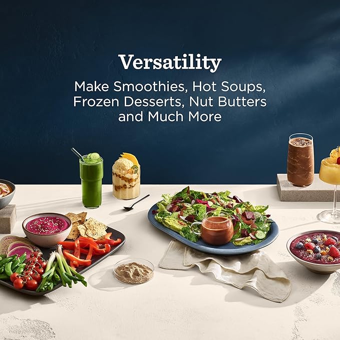 Vitamix Ascent X5 Blender with 10 Blending Programs, Self-Cleaning Program, Professional-Grade Blender for Smoothies, Soups and More, Stainless-Steel Blades, 48 Oz Container, Polar White