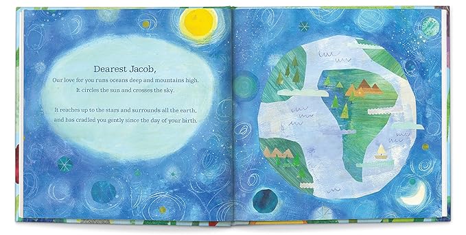 Who Loves Me? - Personalized Children's Story - I See Me! (Blue Hardcover)