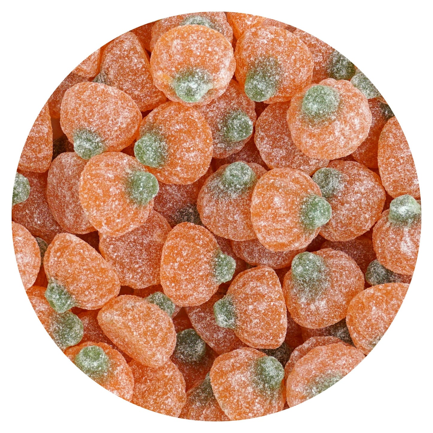 Fancy Jelly Pumpkins 2 Pound Bulk Bag Firm Candy Halloween Gummies Fall Gummy Canfy