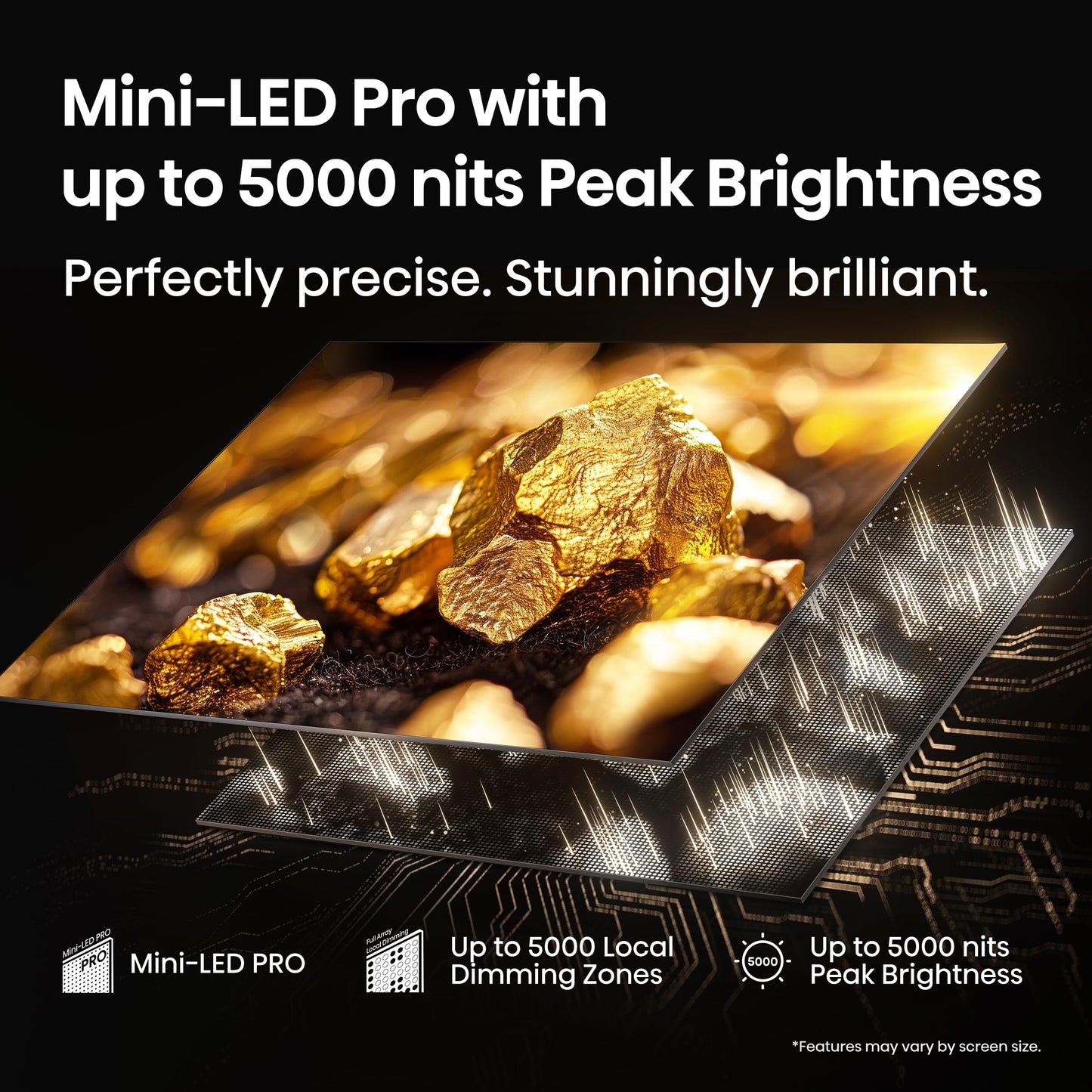 Hisense 85 Class U8 Mini-Led Uled 4K Uhd Google Smart Tv (85U8Qg, 2025 Model) - Qled, Native 165Hz, Vrr 288, Up To Ld5600, 5000