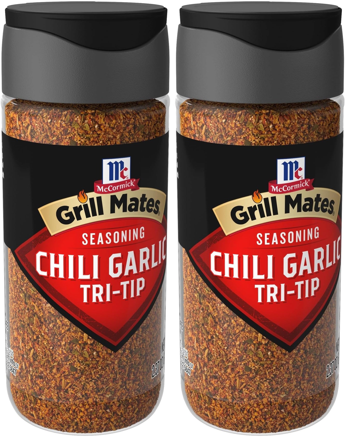 McCormick Grill Mates Chili Garlic Tri-Tip Seasoning, 2.37 oz (Pack of 2)