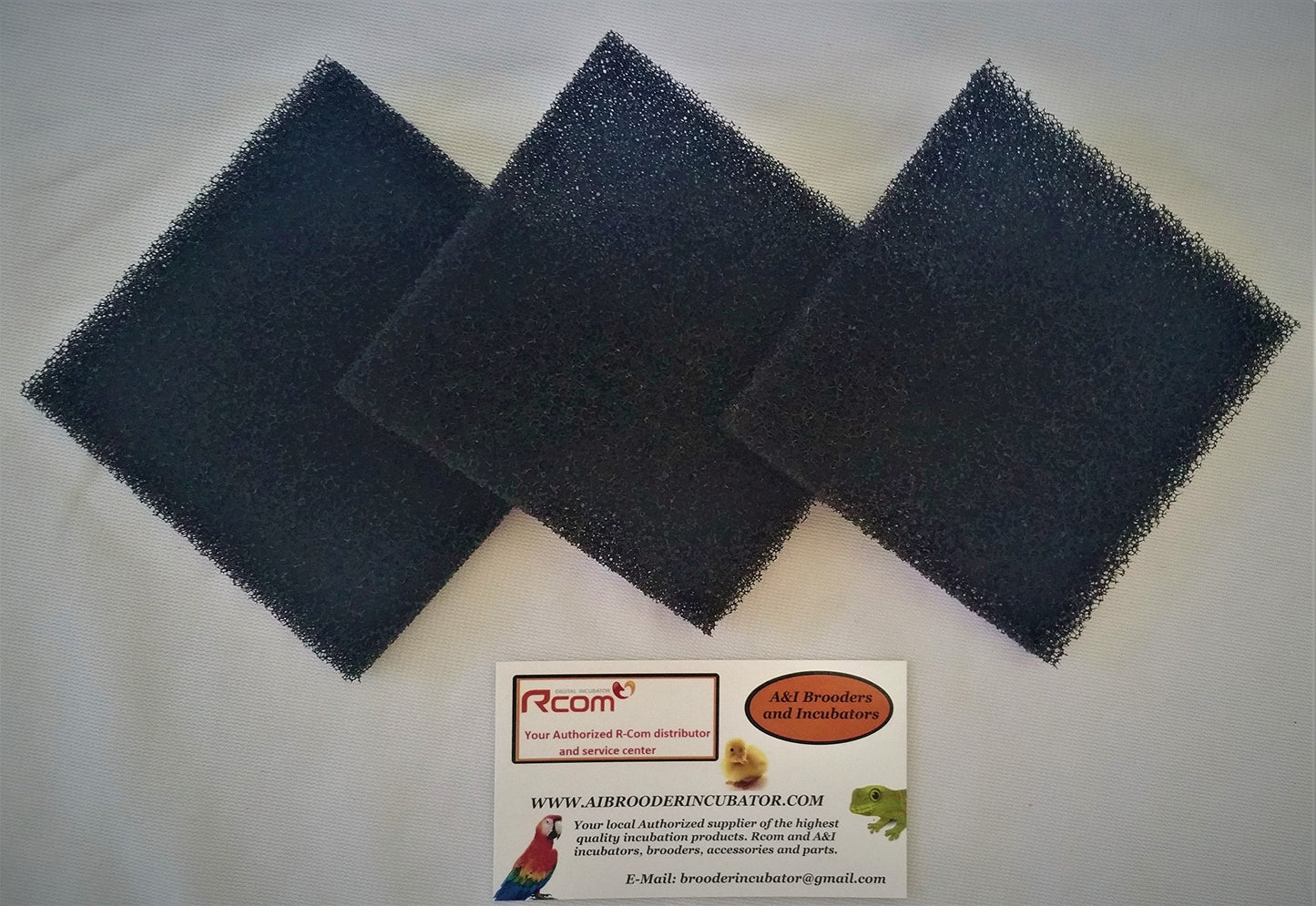Rcom 3 Filters for Brooder/ICU Units