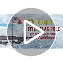 FFILY Heavy Duty 25 FT Flag Pole, Unbending 100MPH Wind Resistance, 12Gauge 95HBW Hard Aerospace Aluminum, In-Ground Flagp...