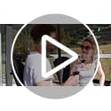 JEAREY 9FT Outdoor Patio Umbrella Outdoor Table Umbrella with Push Button Tilt and Crank, Market Umbrella 8 Sturdy Ribs UV...