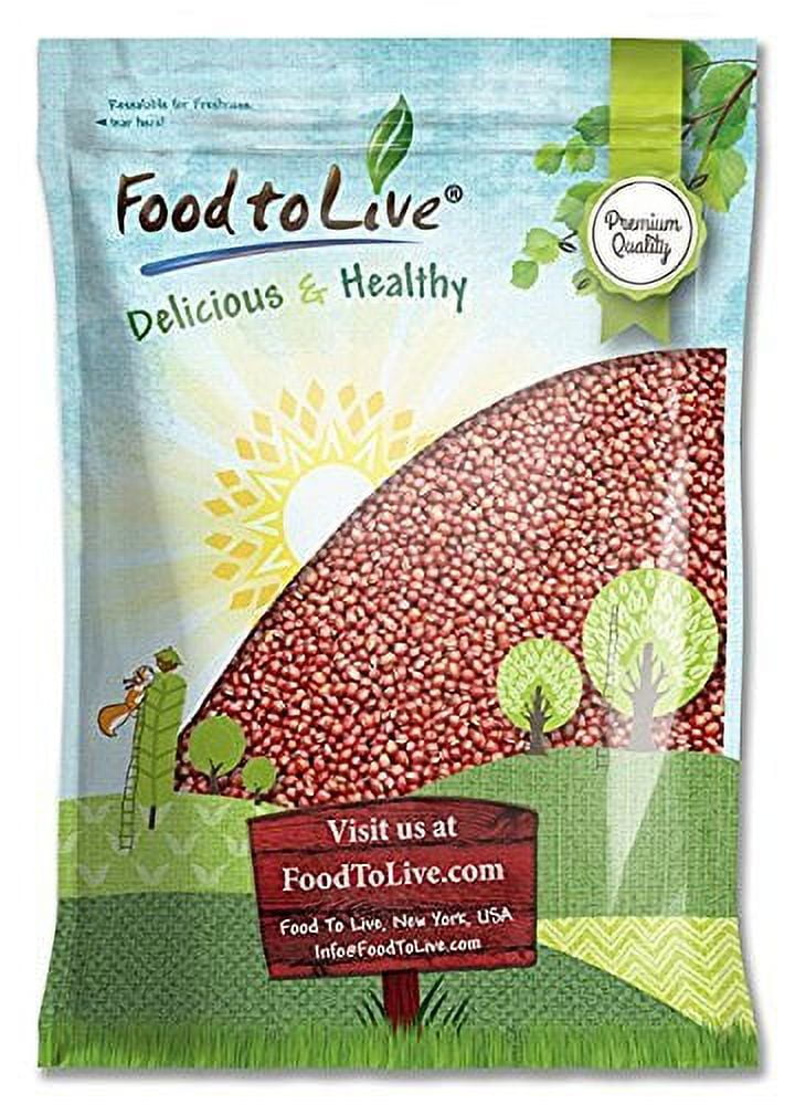 Food To Live, Adzuki Beans, 15 Pound, Kosher