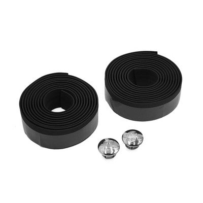 Unique Bargains Bicycle Anti Slip Foam Handlebar Tape Black 2 Pcs