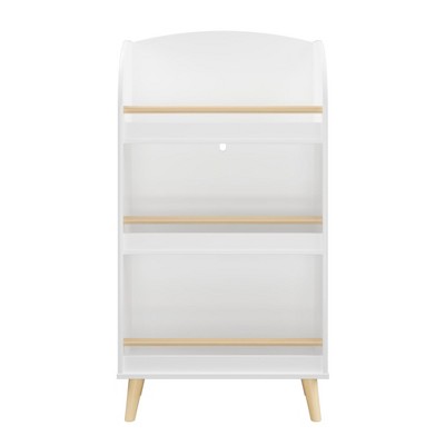 Yinvani Kids Bookshelf, 3-Tier Bookcase, Book Organizer, White