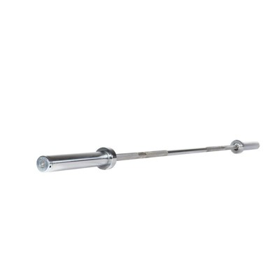 Womens Elite Olympic Training Weight Bar by York Barbell 33 lbs High Strength Steel Olympic Bar