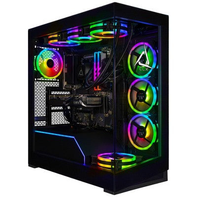 CLX Horus Gaming PC - AMD Ryzen 9 9950X 4.3GHz 16-Core Processor, 96GB DDR5 Memory, GeForce RTX 5080 16GB Graphics, 2TB SSD, 8TB HDD, WiFi, W11 Home