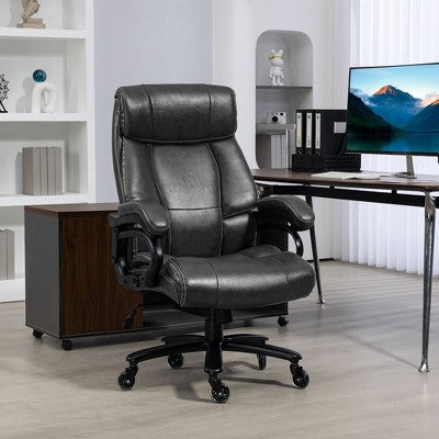 PAGED Ergonomic Computer Chair Swivel Office Chair with Adjustable Height and Swivel Wheels, Comfy Desk Chair for Office, Bedroom