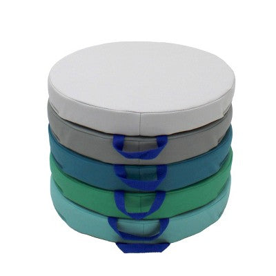 Factory Direct Partners 5pc 15" SoftScape Round Floor Kids' Cushions