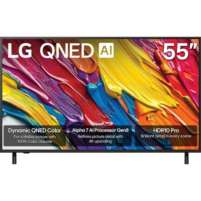LG 55" Class QNED82A Series QNED AI 4K Smart TV (2025)